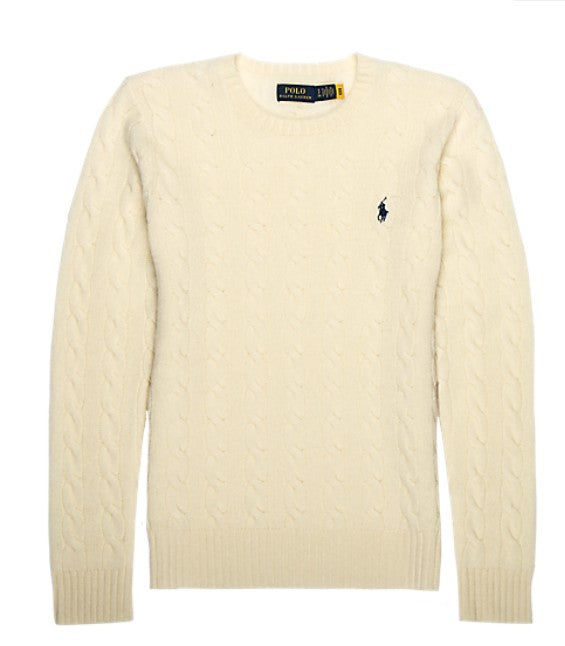 Ralph Lauren RLX LONG-SLEEVE PIMA COTTON JULIANNA CREWNECK SWEATER (MULTIPLE COLORS)