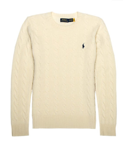 Ralph Lauren RLX LONG-SLEEVE PIMA COTTON JULIANNA CREWNECK SWEATER (MULTIPLE COLORS)