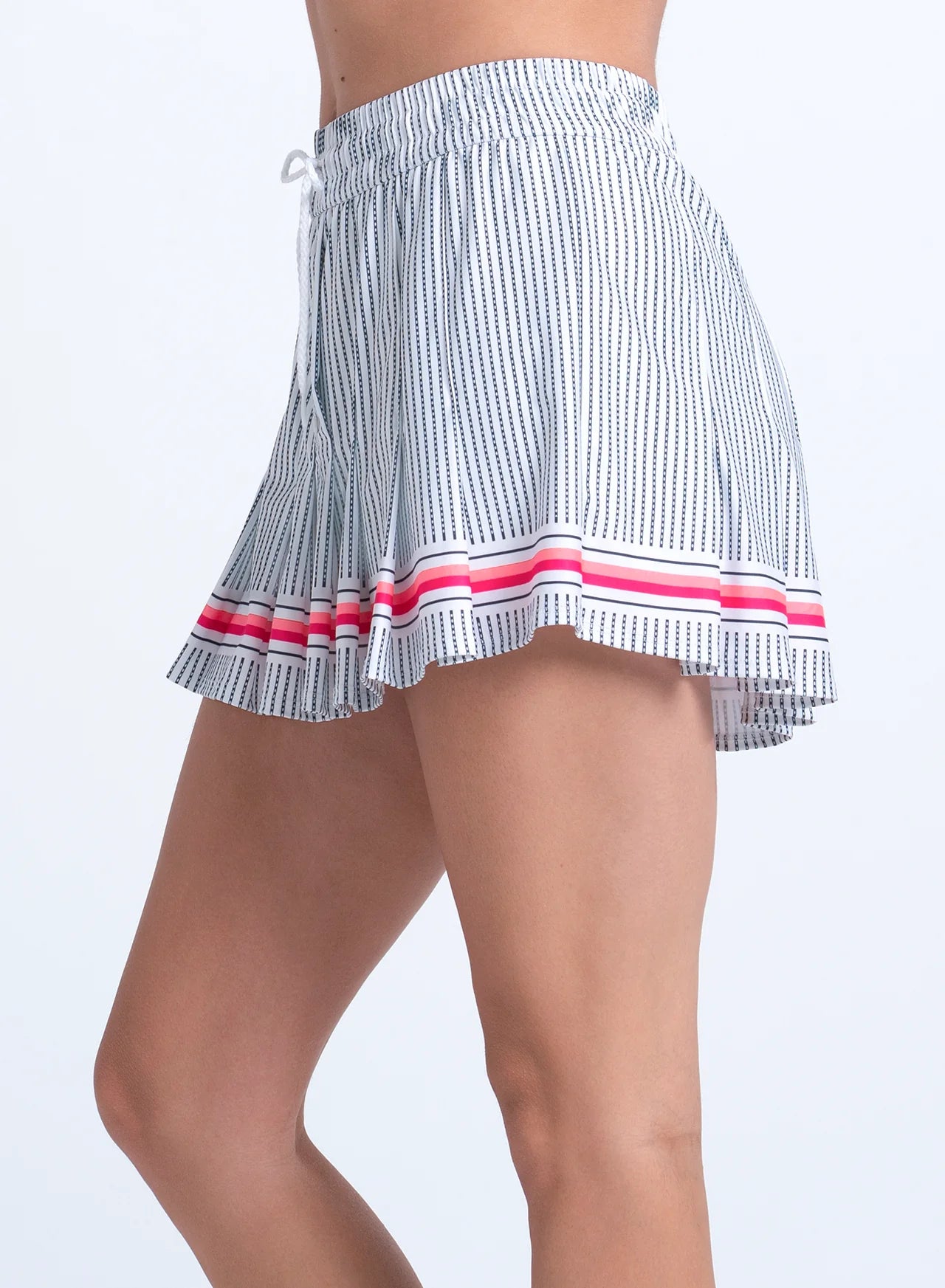 Lucky in Love THE GLOW SET High Waisted Glow Stripe Skirt