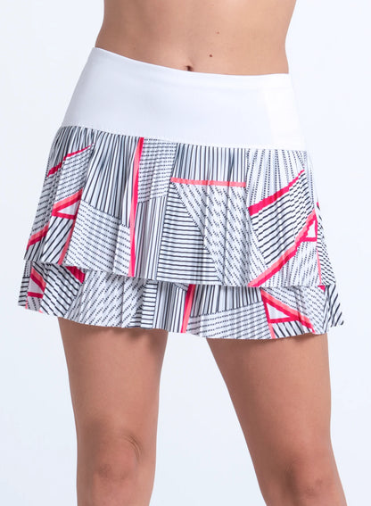 Lucky in Love THE GLOW SET Geo Glow Pleated Skirt
