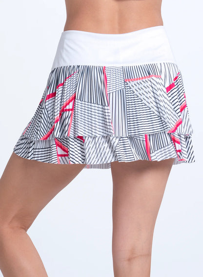 Lucky in Love THE GLOW SET Geo Glow Pleated Skirt