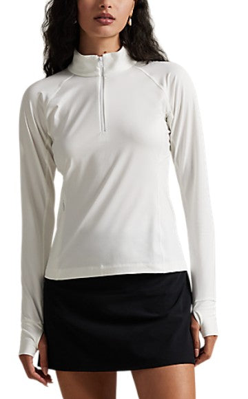 Ralph Lauren RLX Long Sleeve Stretch Peached Jersey Quarter-Zip (Multiple Colors)