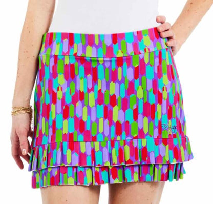 TZU TZU CHACHA 16" SKORT IN JOLLY RANCHER