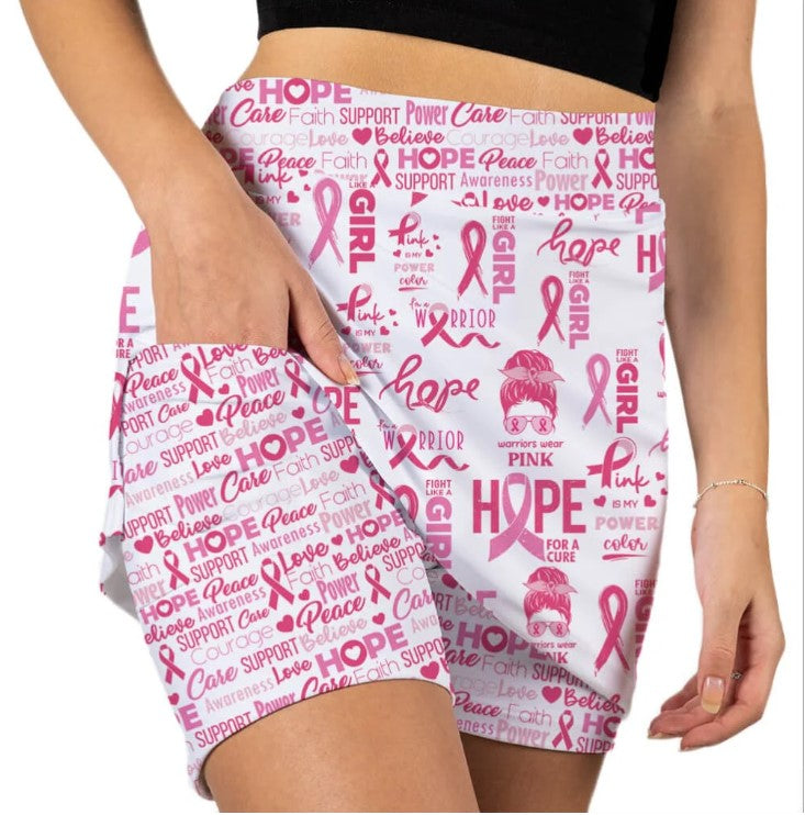 Skort Obsession CHOOSE HOPE SKORT 17" (MULTIPLE COLORS)