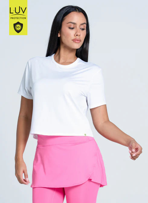 Lucky in Love TECH SEERSUCKER Power Box Tee (Multiple Colors)