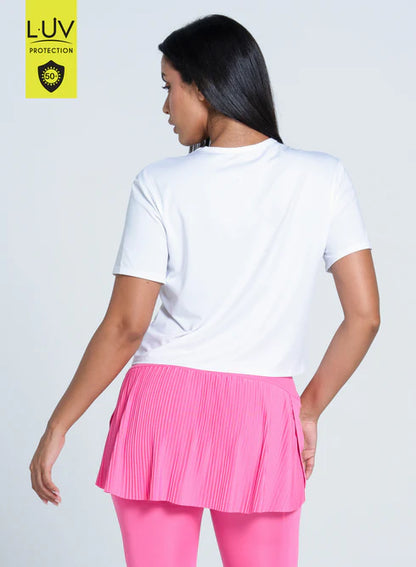 Lucky in Love TECH SEERSUCKER Power Box Tee (Multiple Colors)