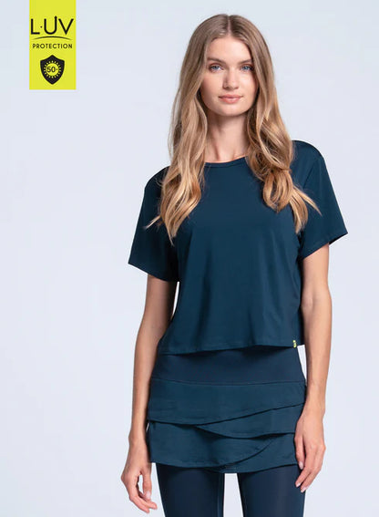 Lucky in Love TECH SEERSUCKER Power Box Tee (Multiple Colors)