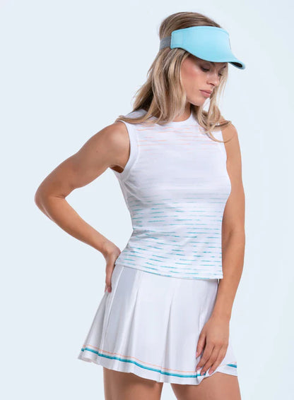 Lucky in Love MAKING WAVES Rising Tides Muscle Tank