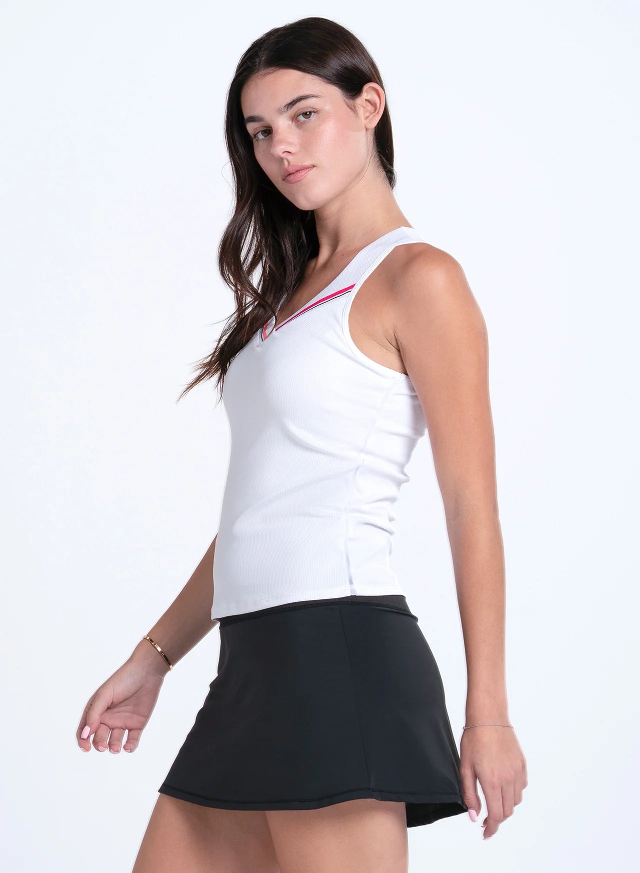 Lucky in Love THE GLOW SET Glow Stripe Sleeveless Tank