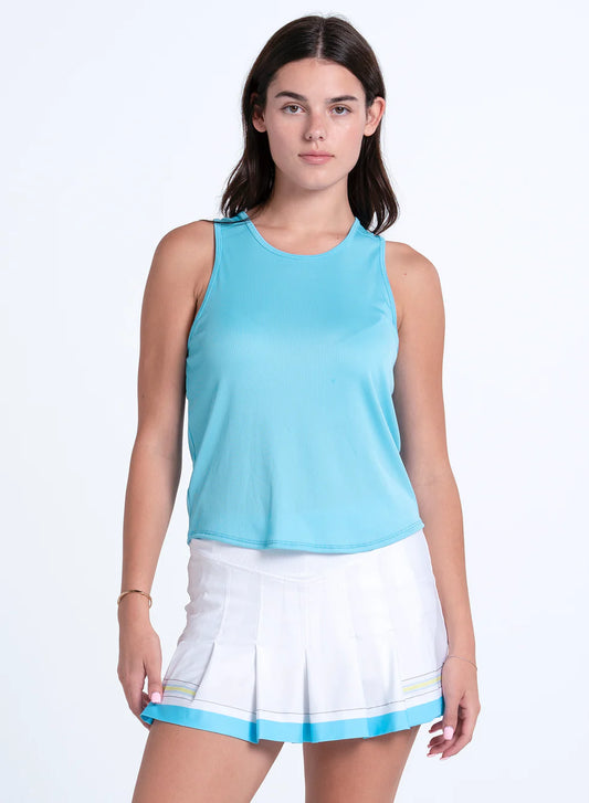 Lucky in Love LAVISH LANE Court Drip Sleeveless