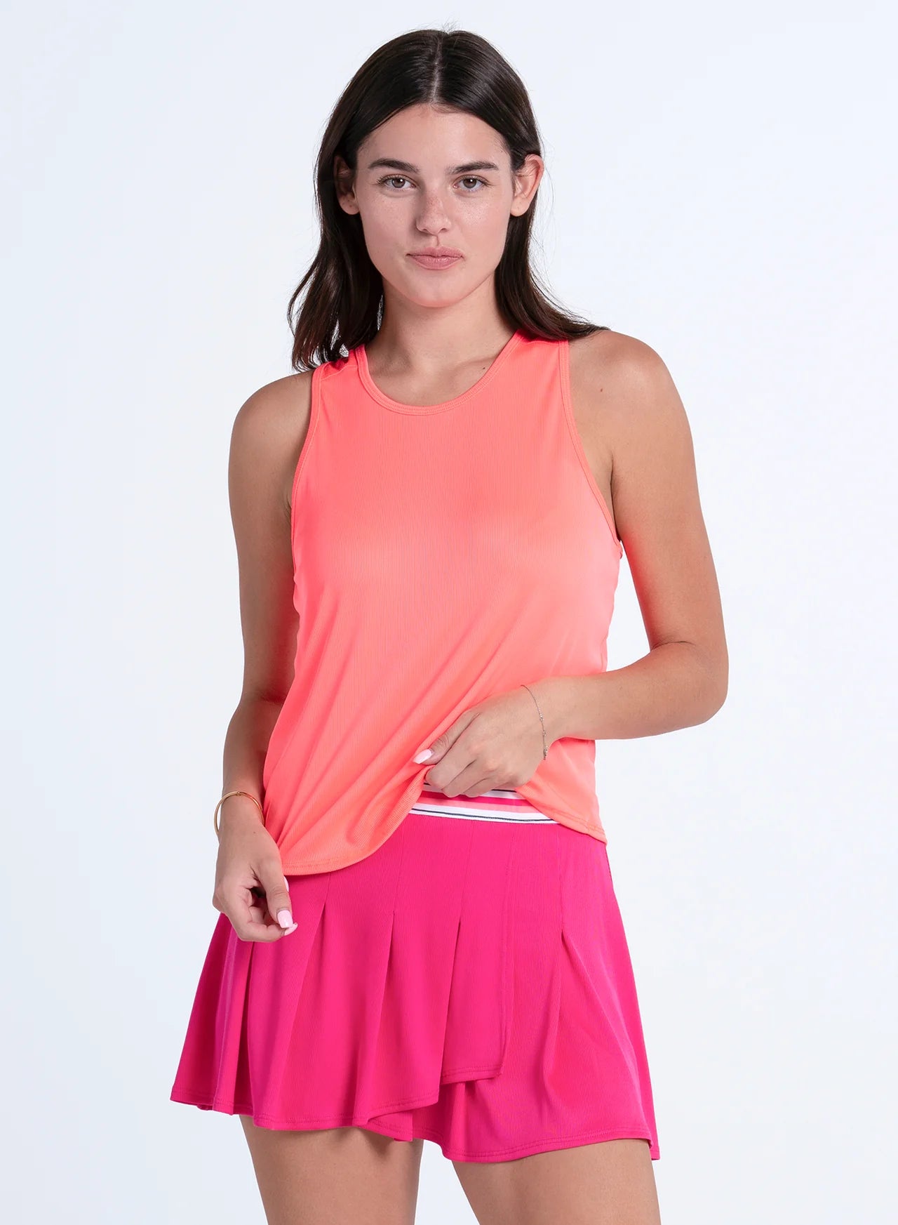 Lucky in Love THE GLOW SET Court Drip Sleeveless Tank