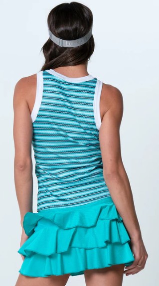 Lucky in Love EYELET YOU WIN IT Came to Win Tank