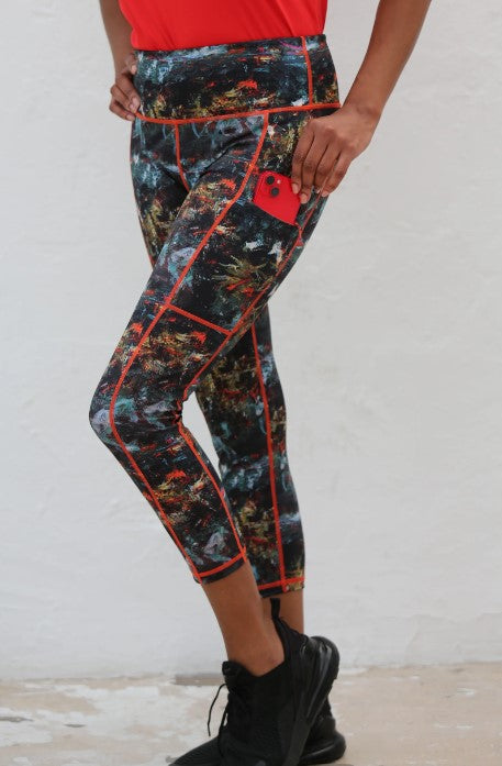 FAMARA Capri Leggings (MULTIPLE COLORS)