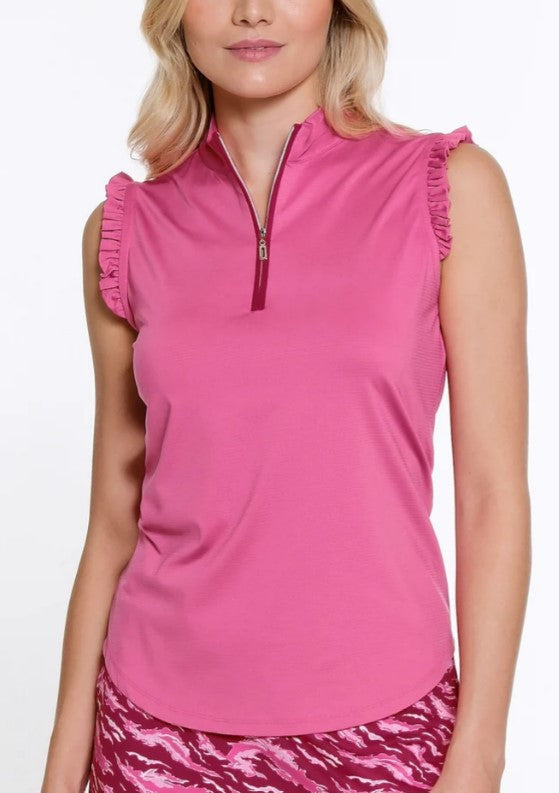 SPORT HALEY SHELTER ISLAND Carly Sleeveless Polo