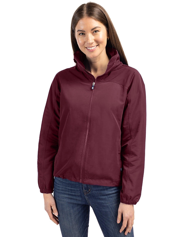 Cutter & Buck Charter Packable Full Zip Water Resistant Jacket (Multiple Colors)