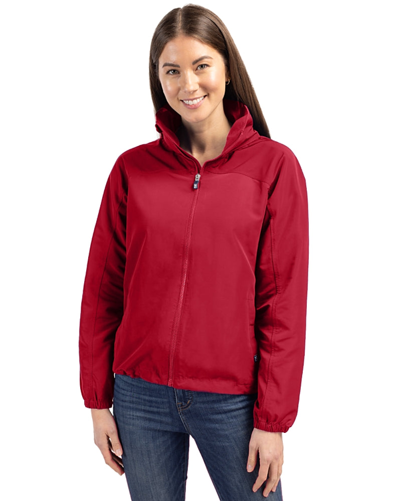 Cutter & Buck Charter Packable Full Zip Water Resistant Jacket (Multiple Colors)