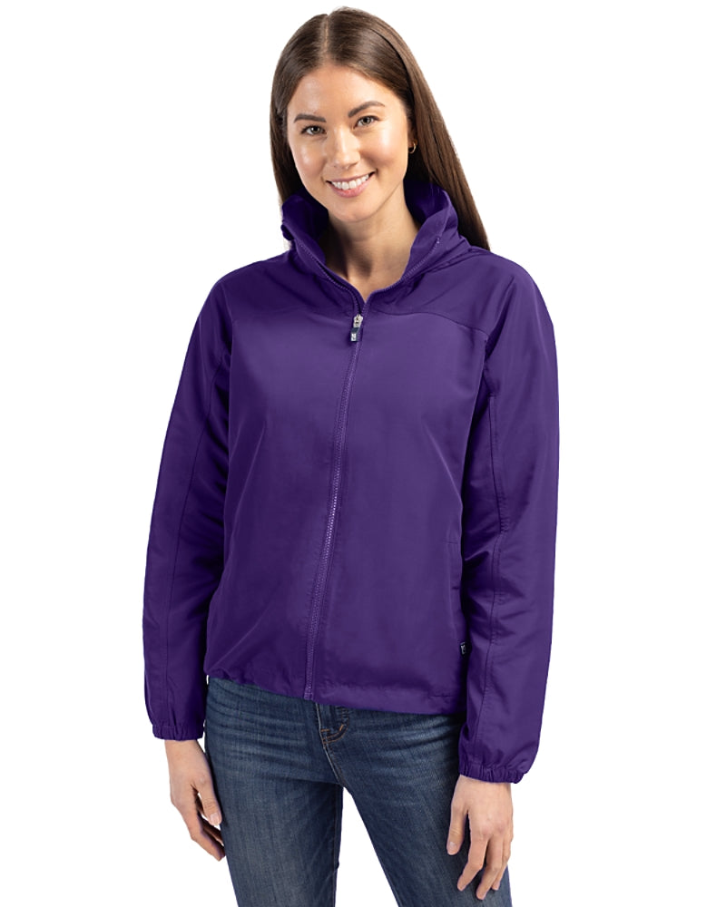 Cutter & Buck Charter Packable Full Zip Water Resistant Jacket (Multiple Colors)