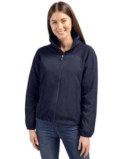Cutter & Buck Charter Packable Full Zip Water Resistant Jacket (Multiple Colors)