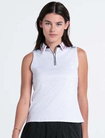 Lucky in Love TOILE DU JOUR Chateau Stripes Sleeveless