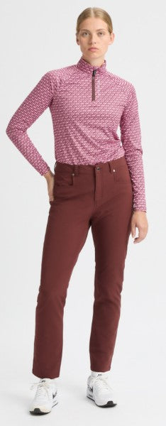 Rohnisch Chie Bitter Chocolate Brushed Pants 30"