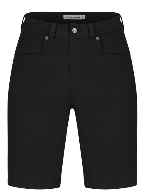 Rohnisch Modern Classic Chie Black Bermuda Shorts