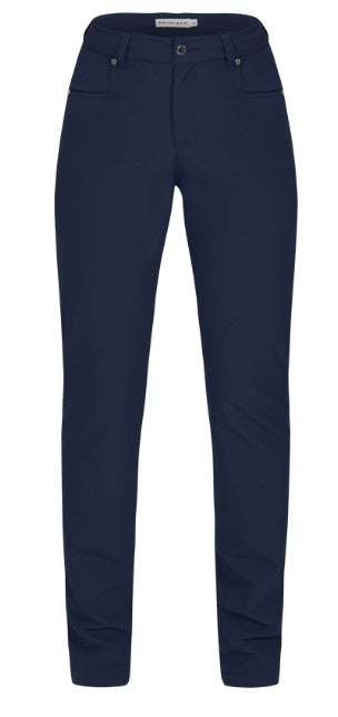 Rohnisch Chie Navy Print Brushed Pants 30"