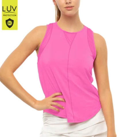 Lucky in Love Chill Out Sleeveless Tank Top (Multiple Colors)