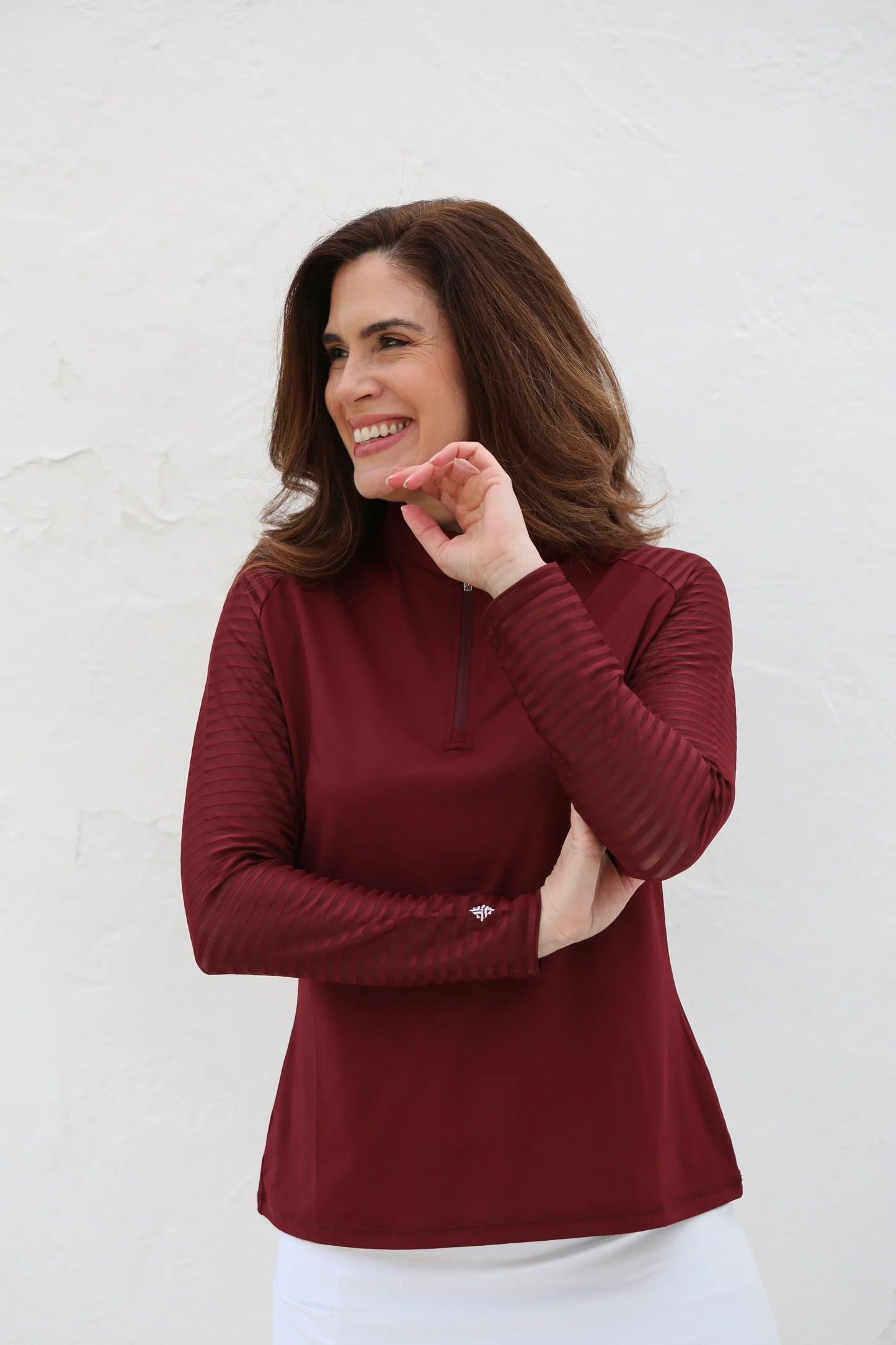 FAMARA Long Sleeve Golf Shirt (Multiple Colors) NEW COLORS