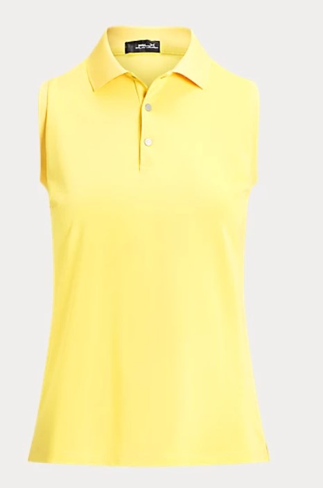 Ralph Lauren Classic Fit Sleeveless Tour Polo Shirt (Multiple Colors)