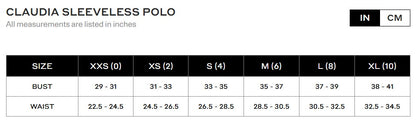 Malbon CLAUDIA SLEEVELESS POLO (Multiple Colors)