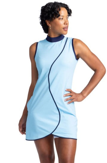 KINONA RESORT Crave The Wave Sleeveless Golf Dress 35"