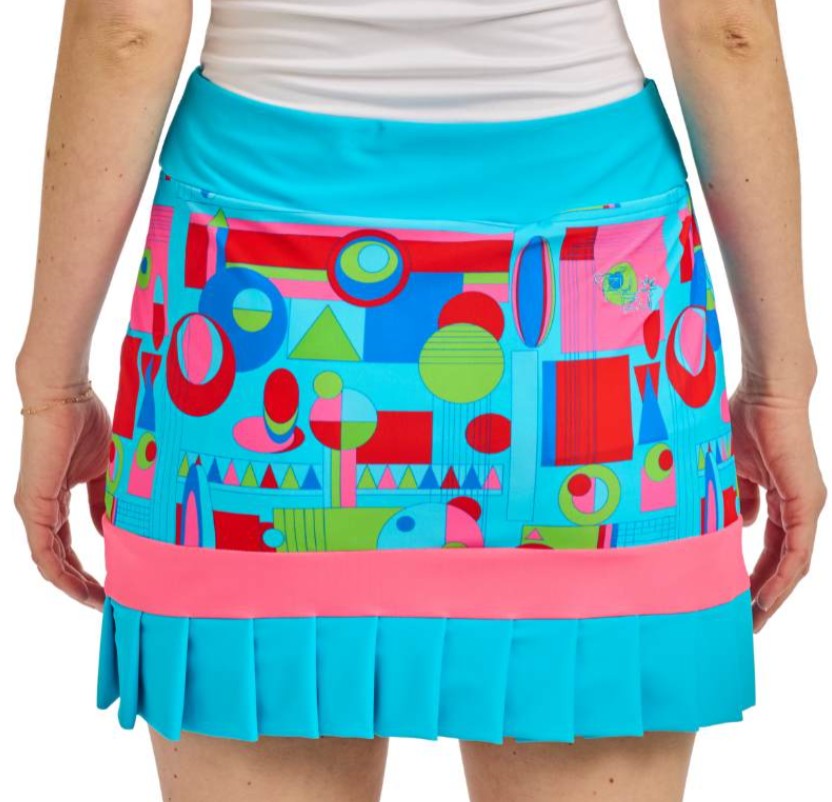 TZU TZU DARBY GEO SKORT 16"