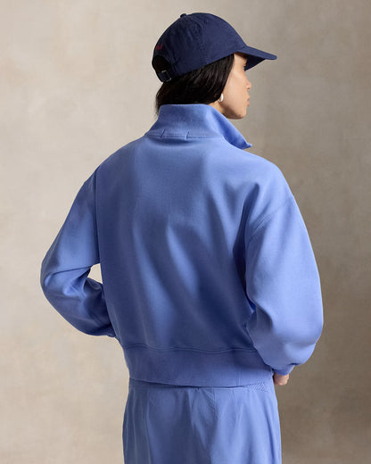 Ralph Lauren RLX LONG-SLEEVE DOUBLE KNIT PIQUE MOCK NECK JACKET (Multiple Colors)
