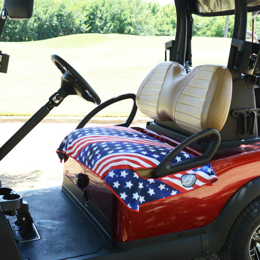 Birdie Balou Stars and Stripes Golf Cart Seat Cover