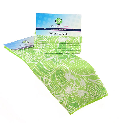 Birdie Balou Tropical Lime Green Sport Towel