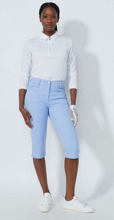 Daily Sports BLUE ILLUSIONS Lyric Blue Heron Capris 29" V2