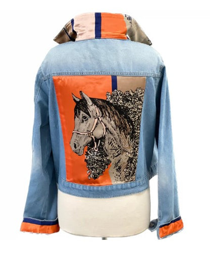 EPC Couture Equestrian Denim Jacket (Multiple Colors)