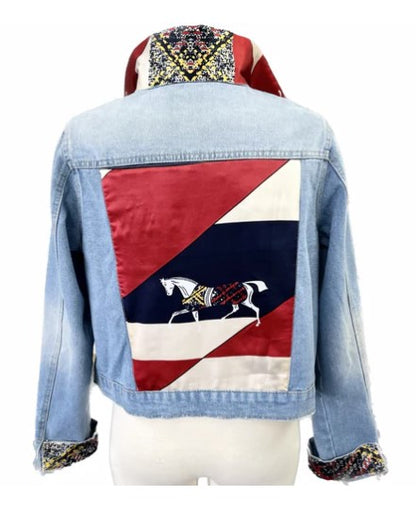 EPC Couture Equestrian Denim Jacket (Multiple Colors)