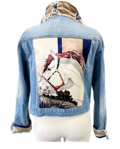 EPC Couture Equestrian Denim Jacket (Multiple Colors)