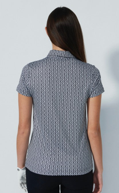 Daily Sports Diamond Cap Sleeve Polo Shirt