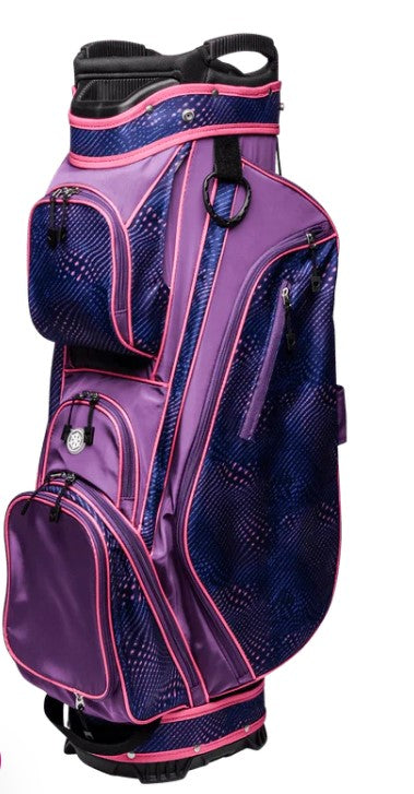 GloveIt Digital Dusk Cart Golf Bag