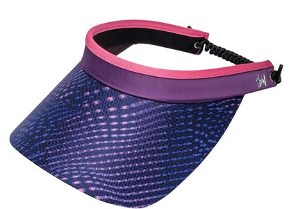 GloveIt Digital Dusk Print Solid Coil Visors