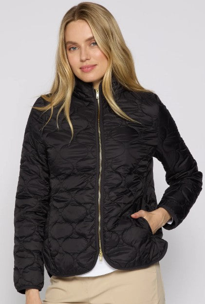 G Lifestyle Double Zipper Padded Jacket (Multiple Colors)