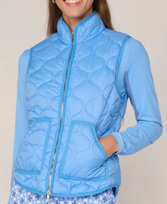 G Lifestyle Double Zipper Padded Vest (Multiple Colors)