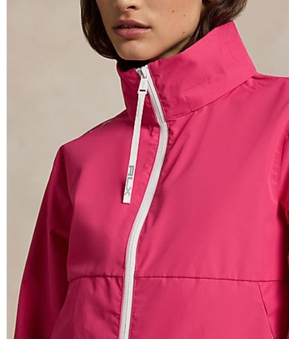 Ralph Lauren RLX ECO POLY PLAINWEAVE FULL-ZIP RAIN JACKET (Multiple Colors)