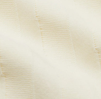 HEAD GOLF Eyelet Knit Skirt in Cream