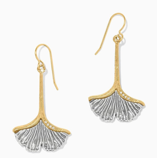 Brighton | Everbloom Ginkgo French Wire Earrings