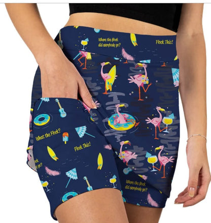 Skort Obsession FLOCK THIS SKORT! 17"