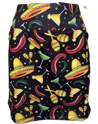 BSkinz Fiesta Golf Skort 18"