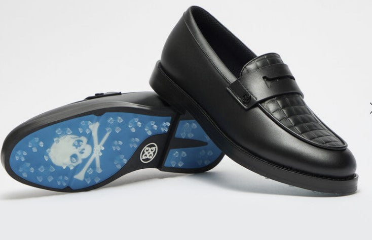 G/FORE GALLIVANTER QUILTED LEATHER LUXE SOLE GOLF LOAFER